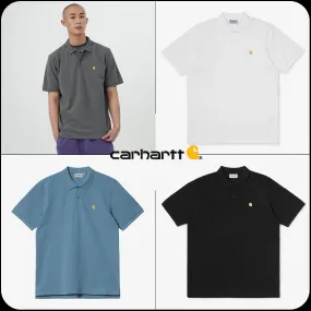 Carhartt  |Unisex Street Style Short Sleeves Polos