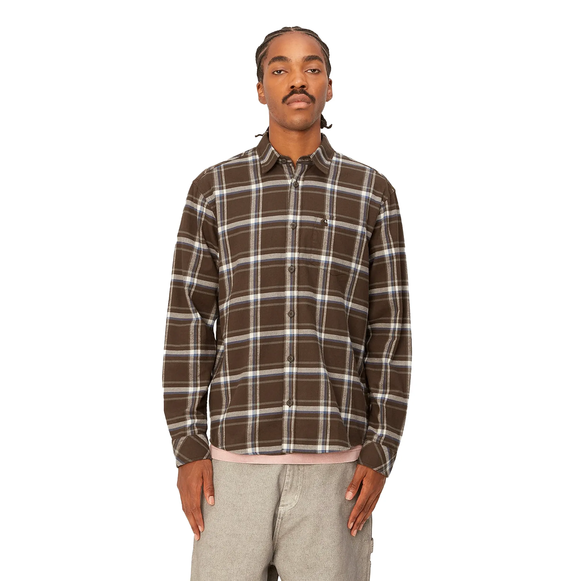 Carhartt WIP L/S Barten Shirt Barten Check Buckeye