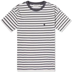 Carhartt WIP Robie Striped T-ShirtRobie Stripe, Wax & Heather