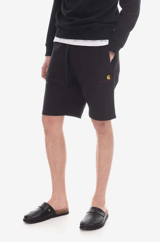 Carhartt WIP shorts men's black color