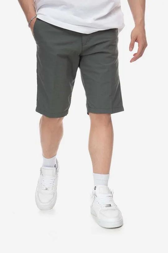 Carhartt WIP shorts men's green color