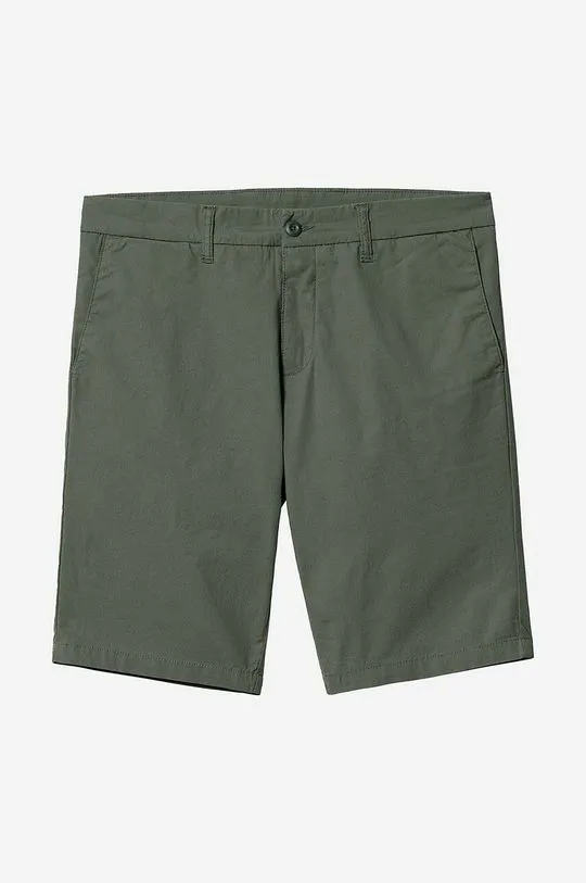 Carhartt WIP shorts men's green color