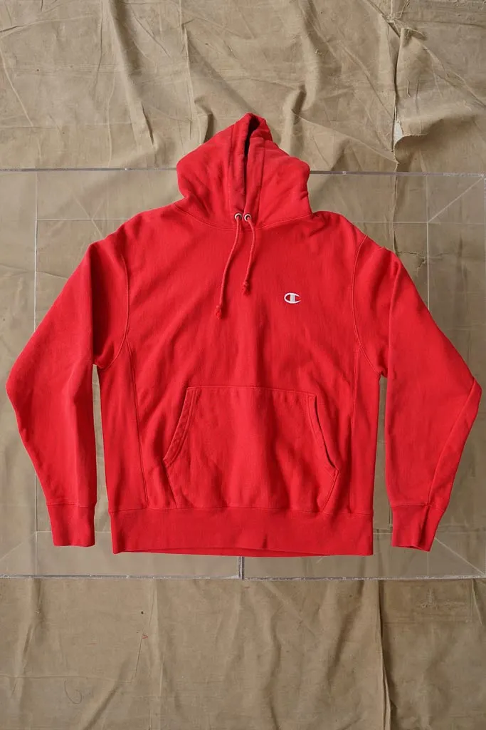 Champion Reverse Weave hoodie rouge taille M