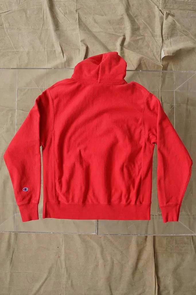 Champion Reverse Weave hoodie rouge taille M