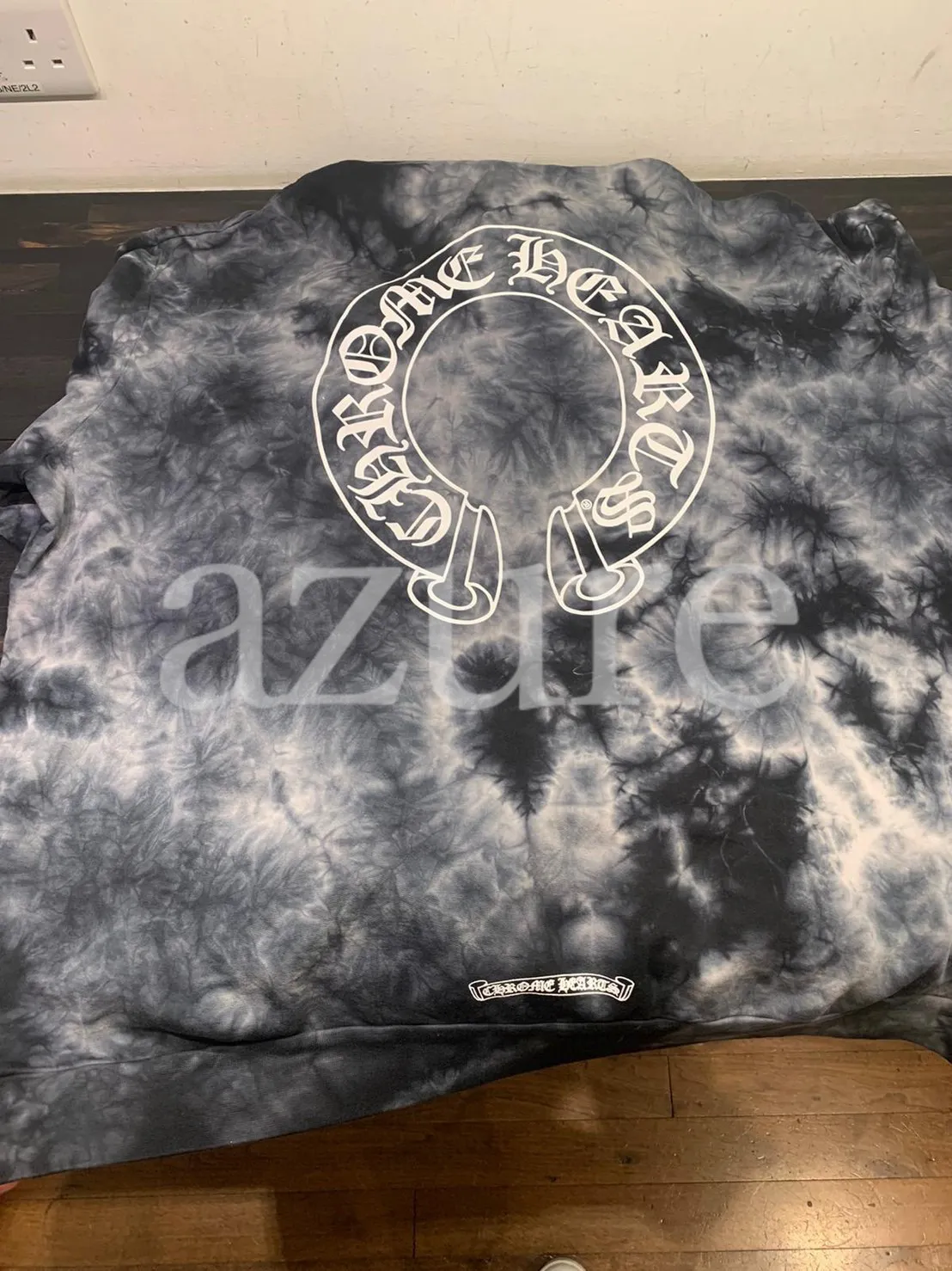 CHROME HEARTS  |Street Style Tie-dye Long Sleeves Logos on the Sleeves Logo