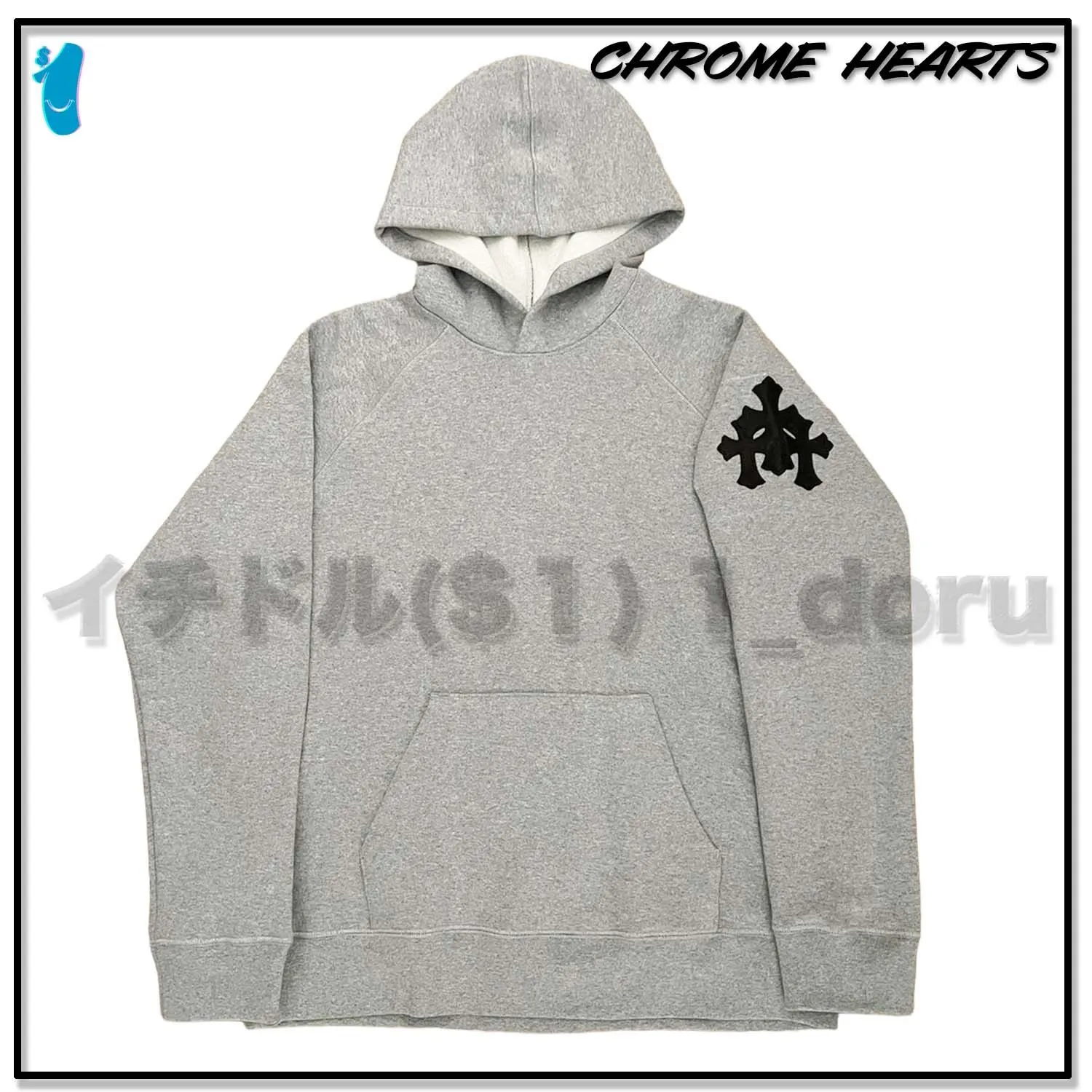 CHROME HEARTS  |Unisex Street Style Long Sleeves Logos on the Sleeves Logo