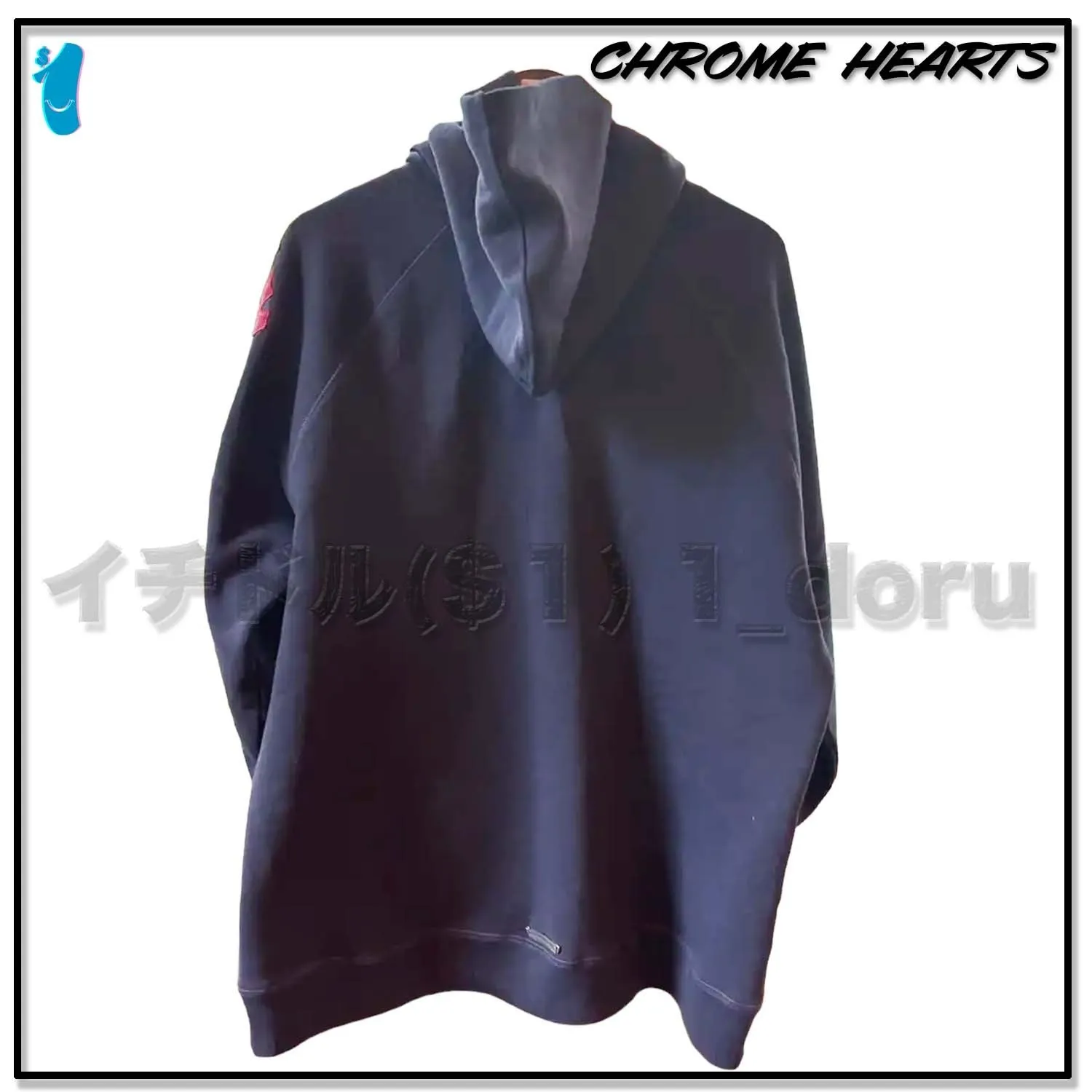 CHROME HEARTS  |Unisex Street Style Long Sleeves Logos on the Sleeves Logo