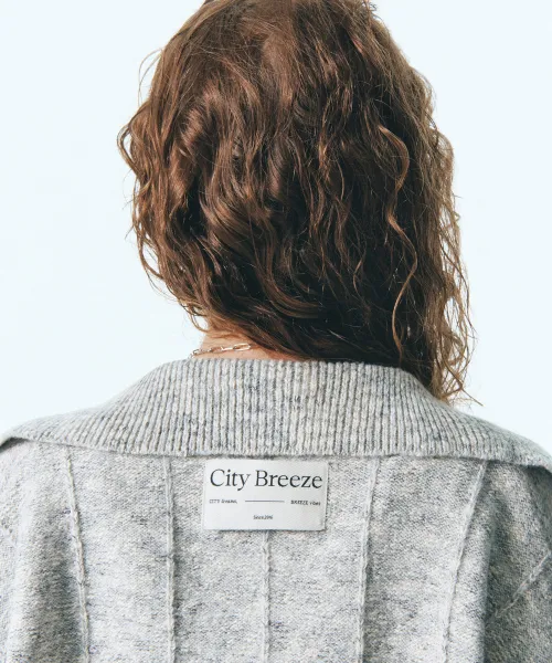 citybreeze  |Unisex Street Style Long Sleeves Logo Cardigans