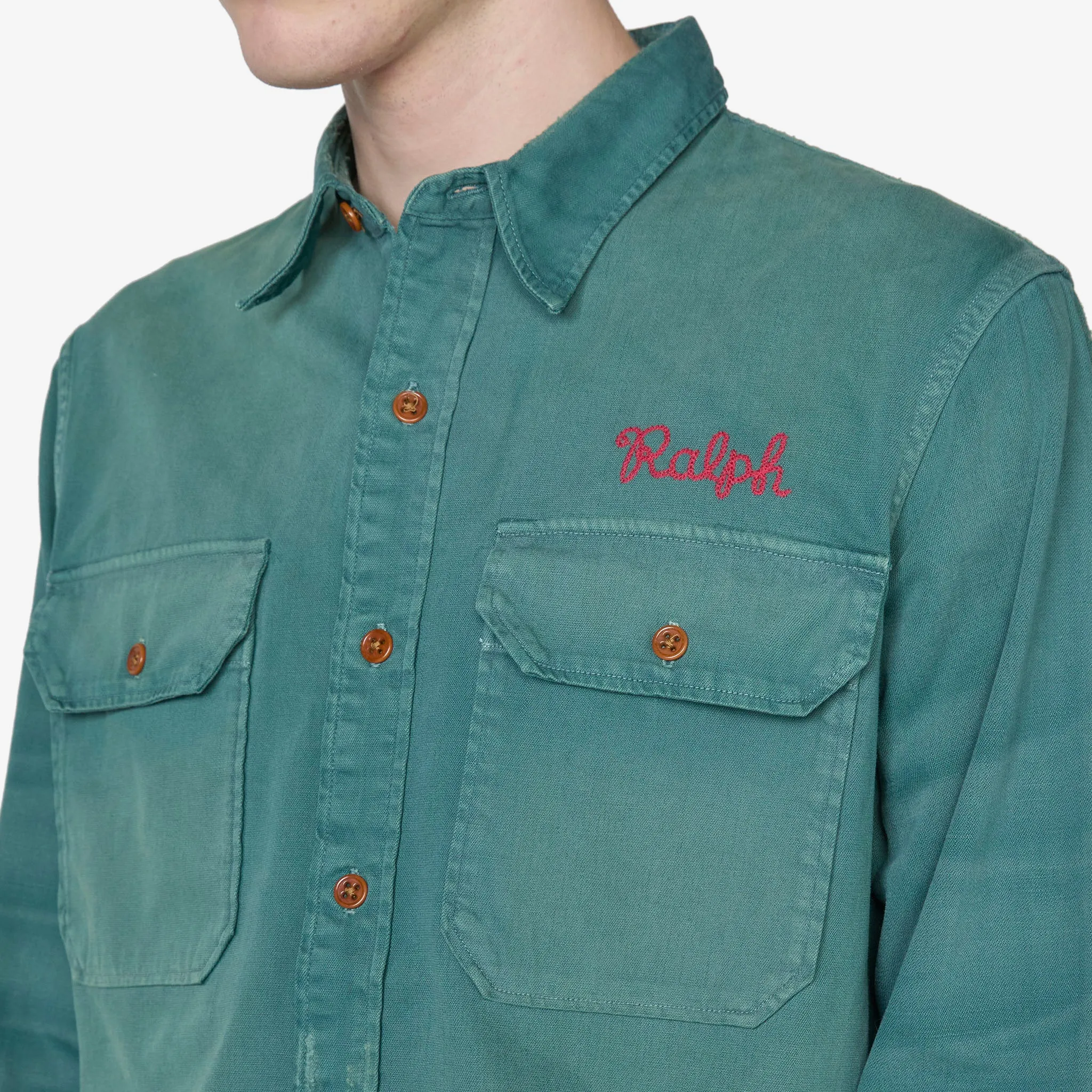 Classic Fit Denim Workshirt Lorain Blue