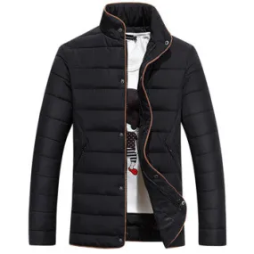 Classic Men's Down Coat Wear Men's Coat Thick Warm Down Jacket Men Stand Collar Coats Jackets SM6