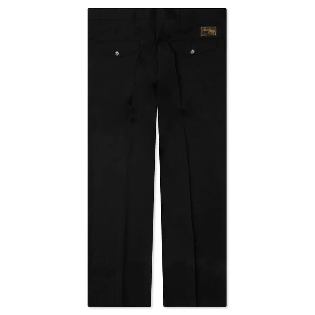 Classic Straight Pants - Black