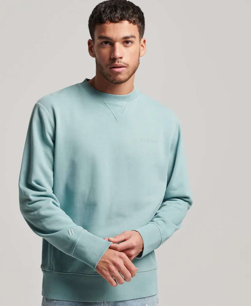 Code Essential Overdyed Crew Sweatshirt | Tourmaline Blue