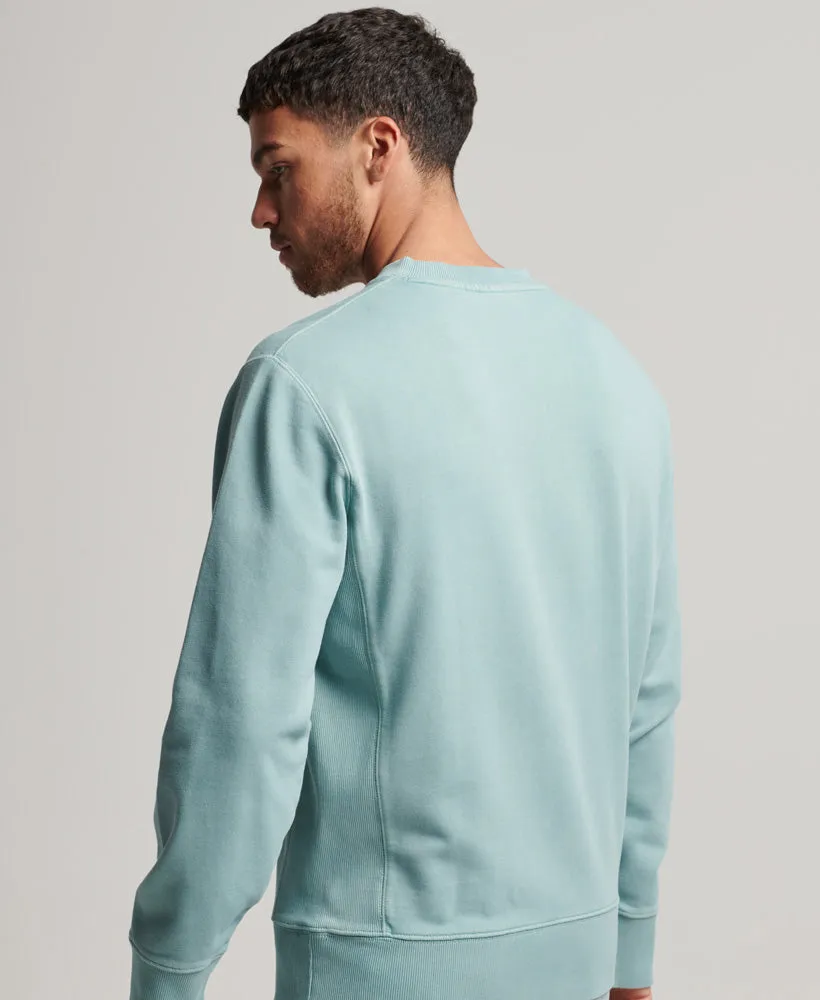 Code Essential Overdyed Crew Sweatshirt | Tourmaline Blue