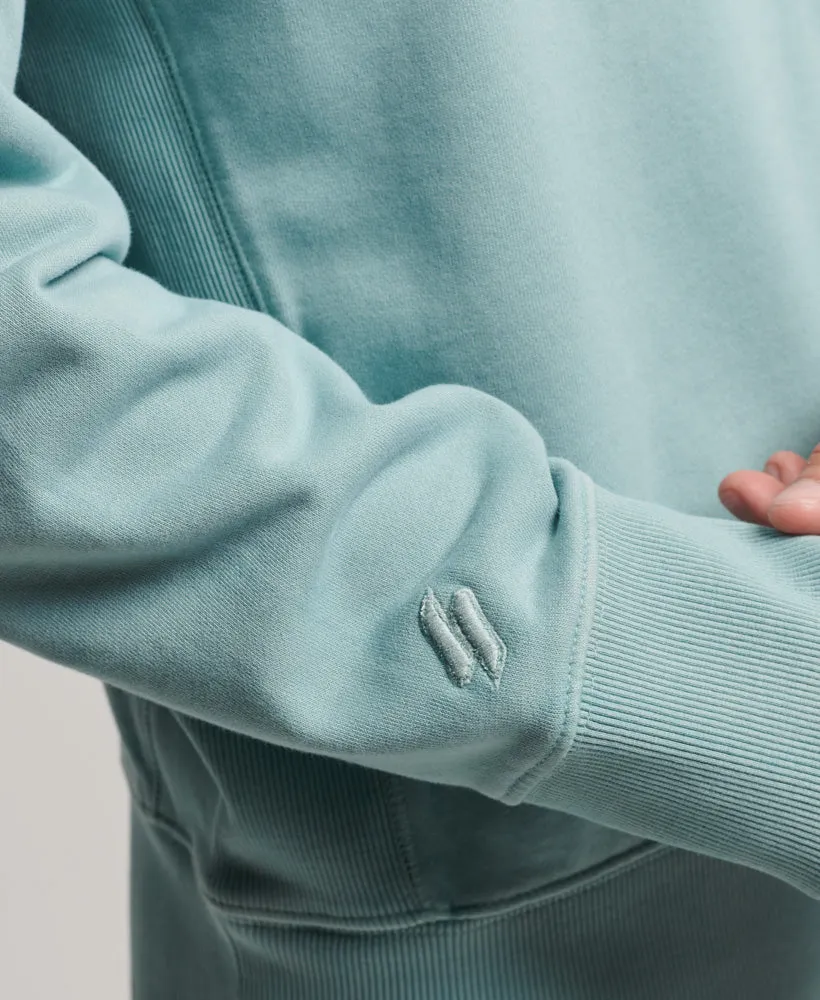 Code Essential Overdyed Crew Sweatshirt | Tourmaline Blue