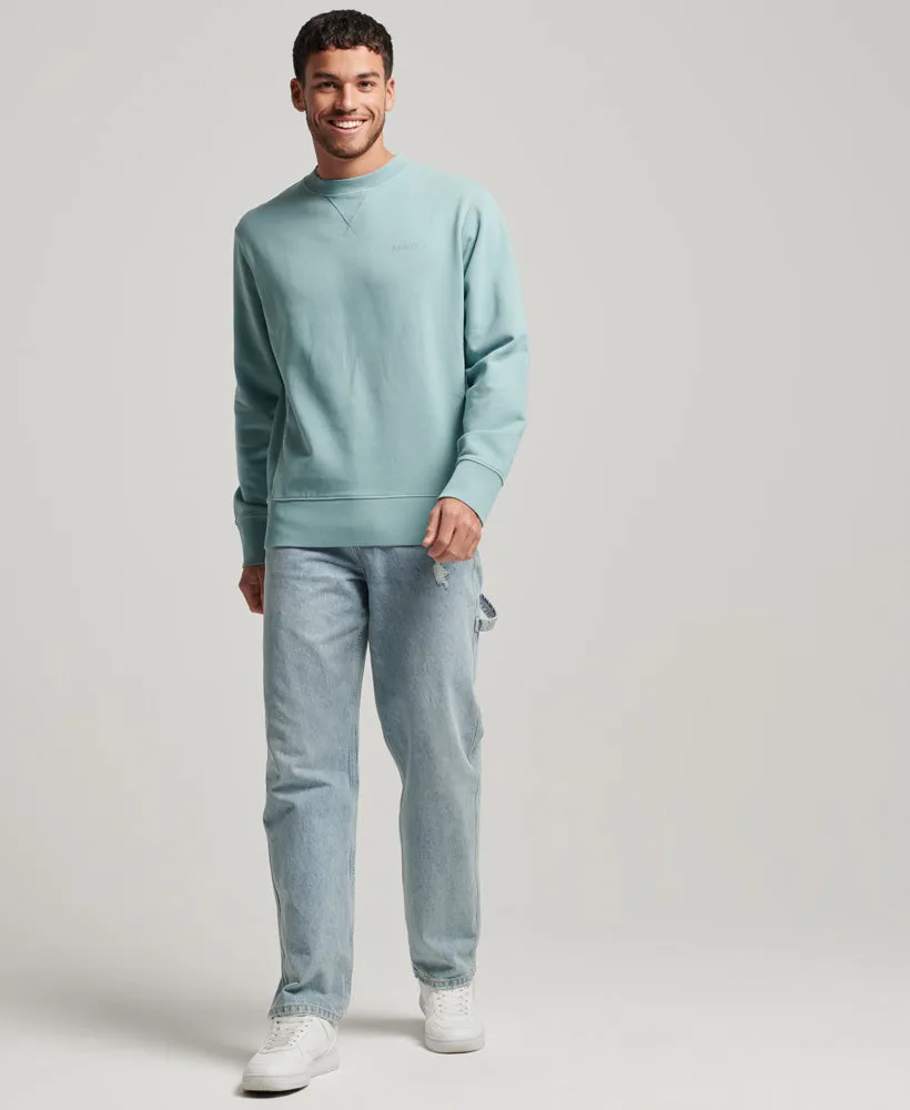 Code Essential Overdyed Crew Sweatshirt | Tourmaline Blue