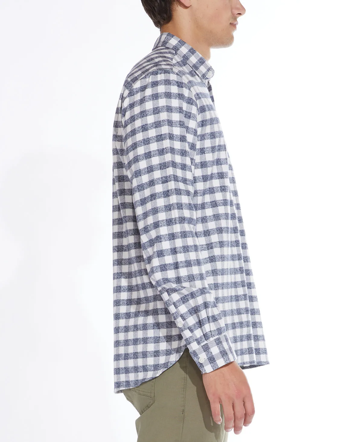 Cortez Check Flannel Shirt (Navy)