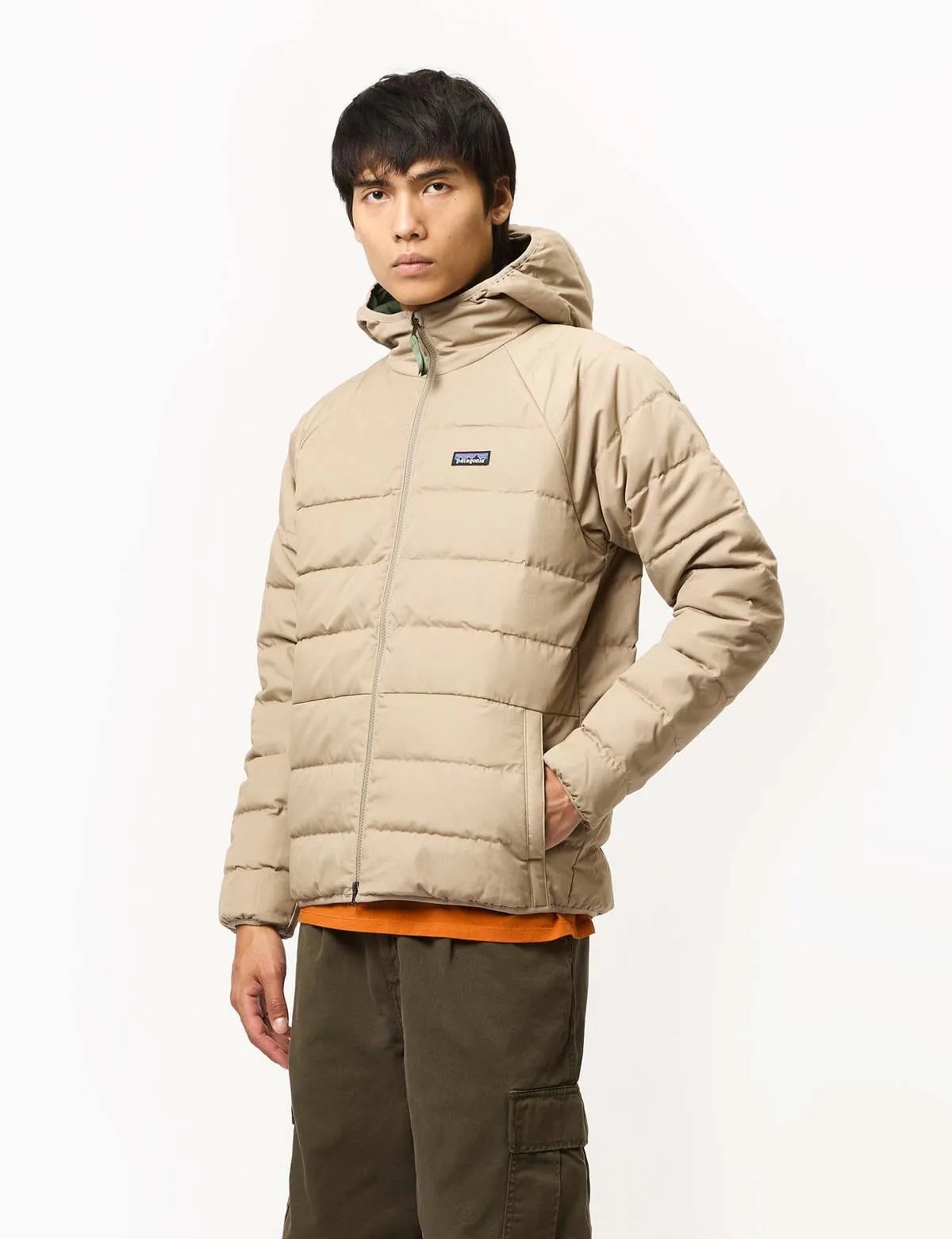 Cotton Down Jacket -  grey