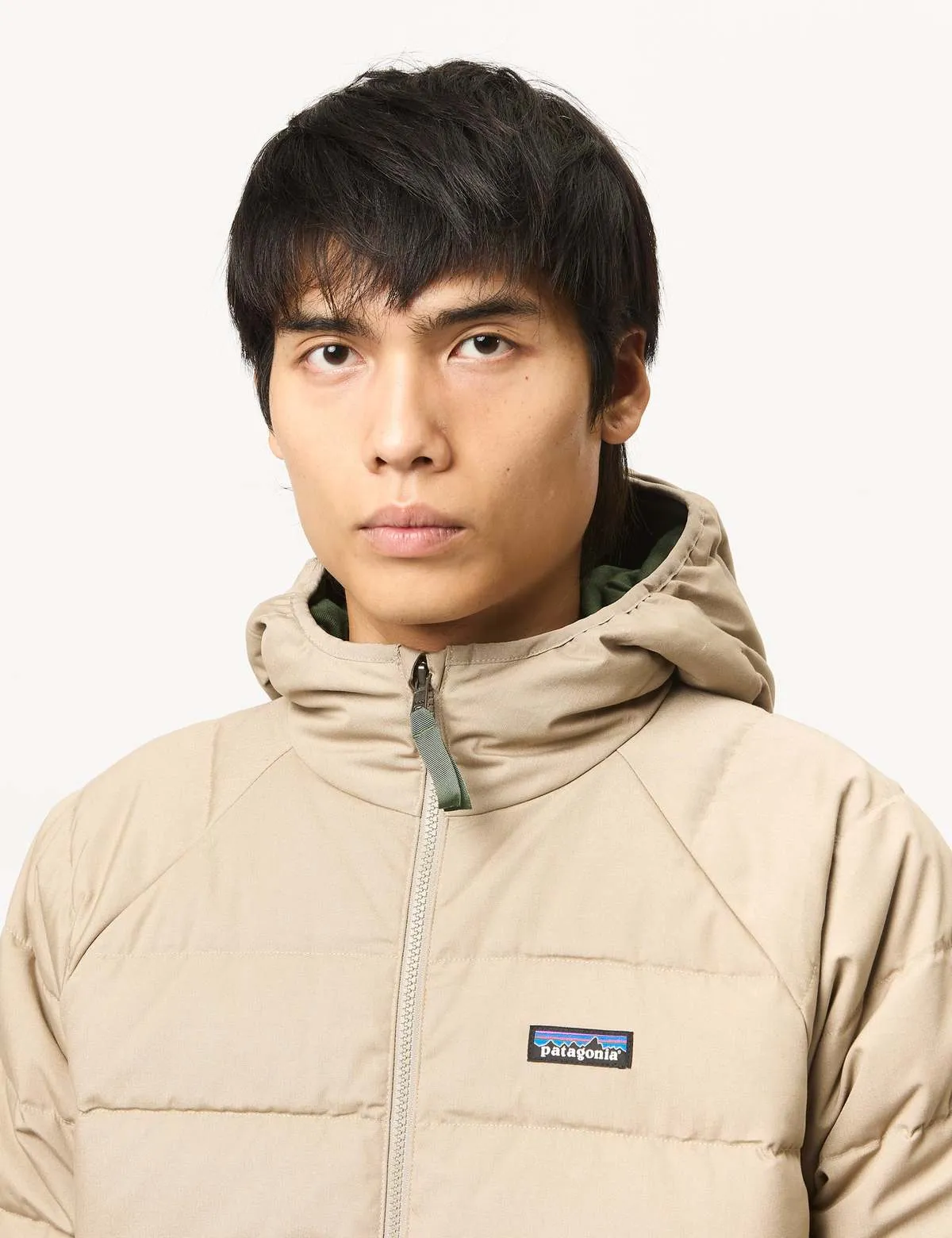 Cotton Down Jacket -  grey