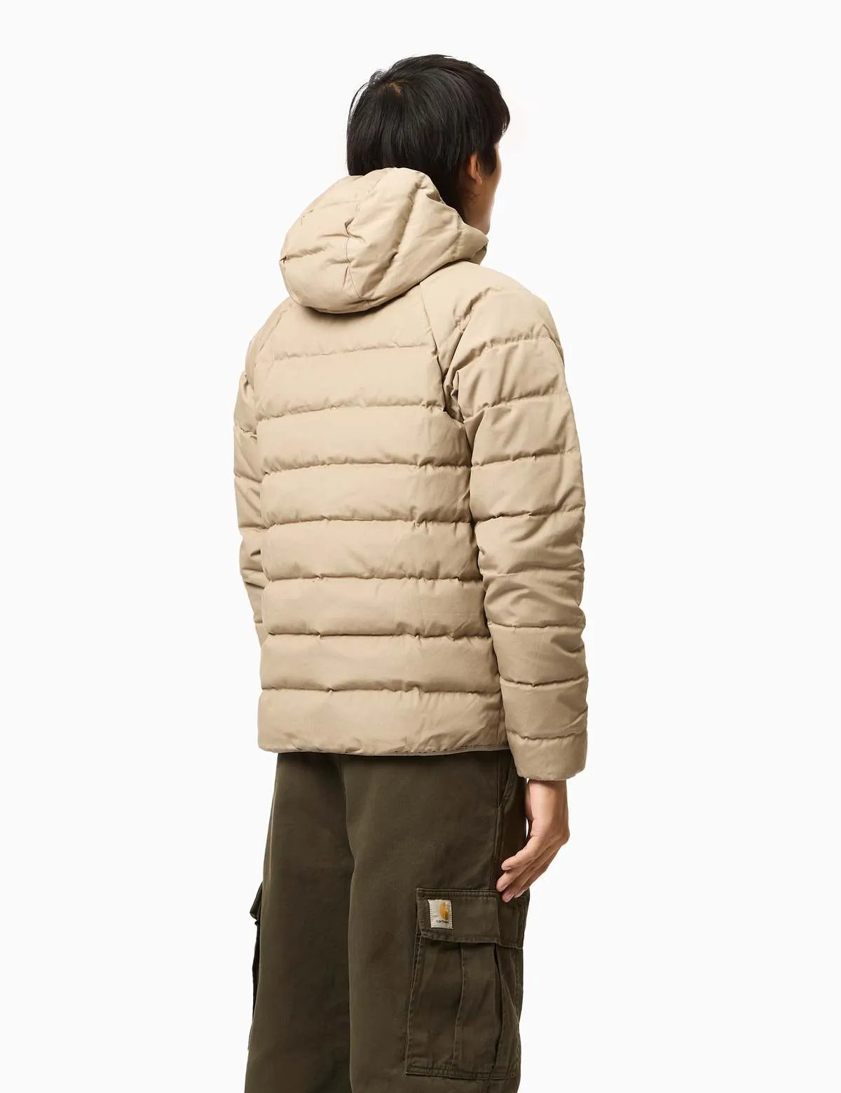 Cotton Down Jacket -  grey