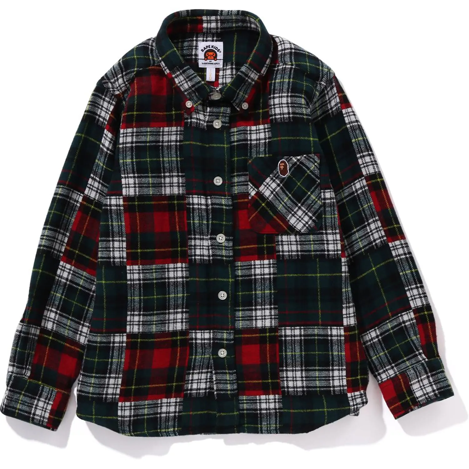 CRAZY CHECK FLANNEL SHIRT KIDS