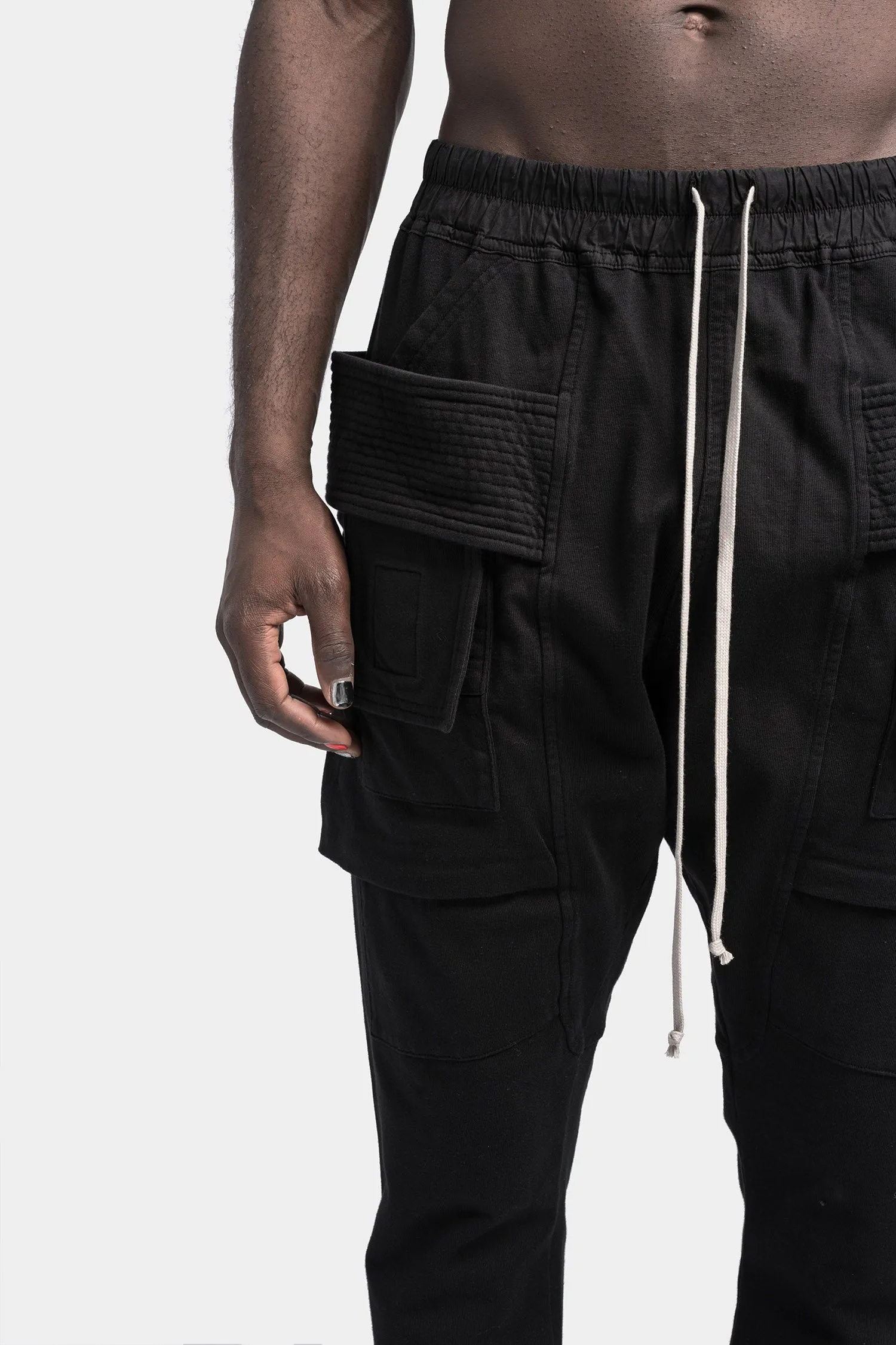 Creatch cargo drawstring pants