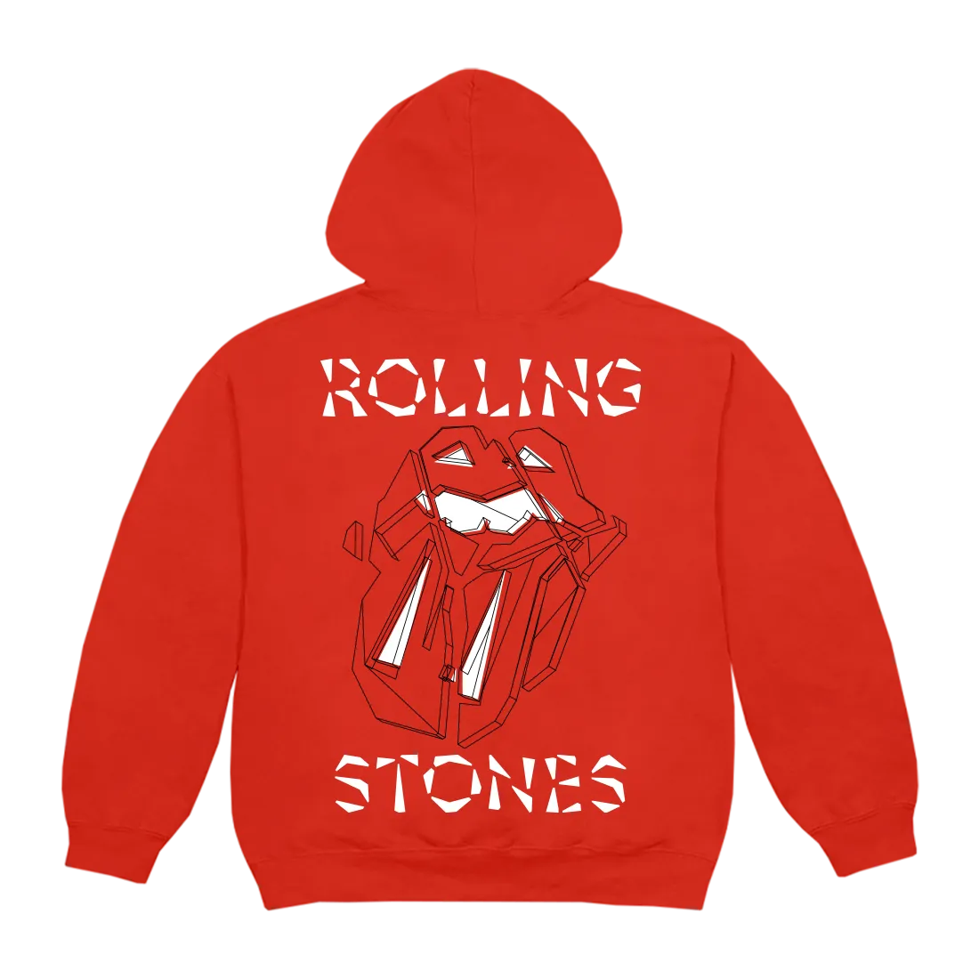 Diamond Tongue Red Hoodie