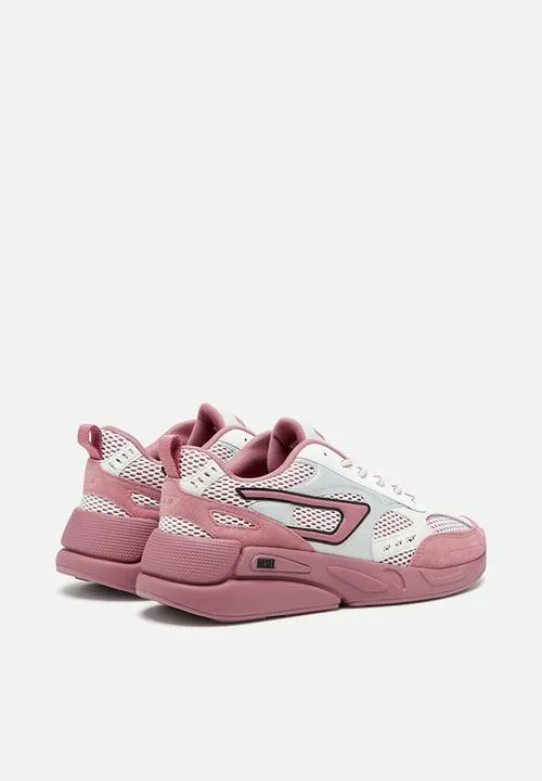 Diesel Y03382P4431 Womens S-Serendipity Sport Shoe Pink & White