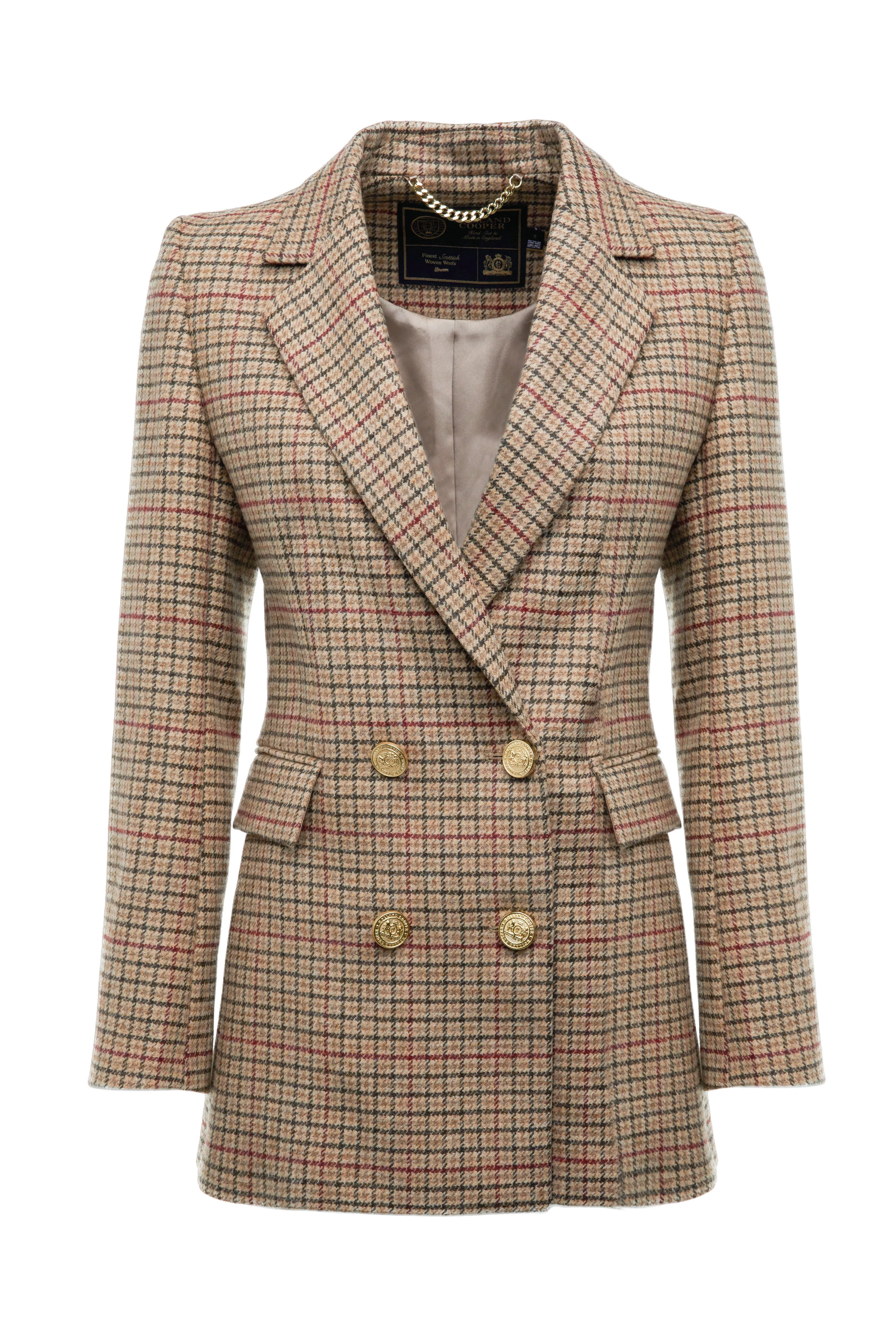 Double Breasted Blazer (Charlton Tweed)