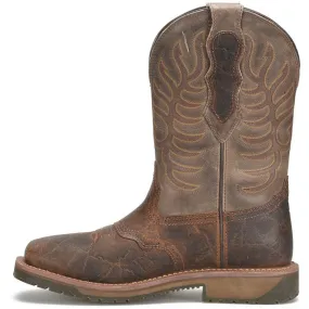 Double H Men's Brown Highland Square Toe