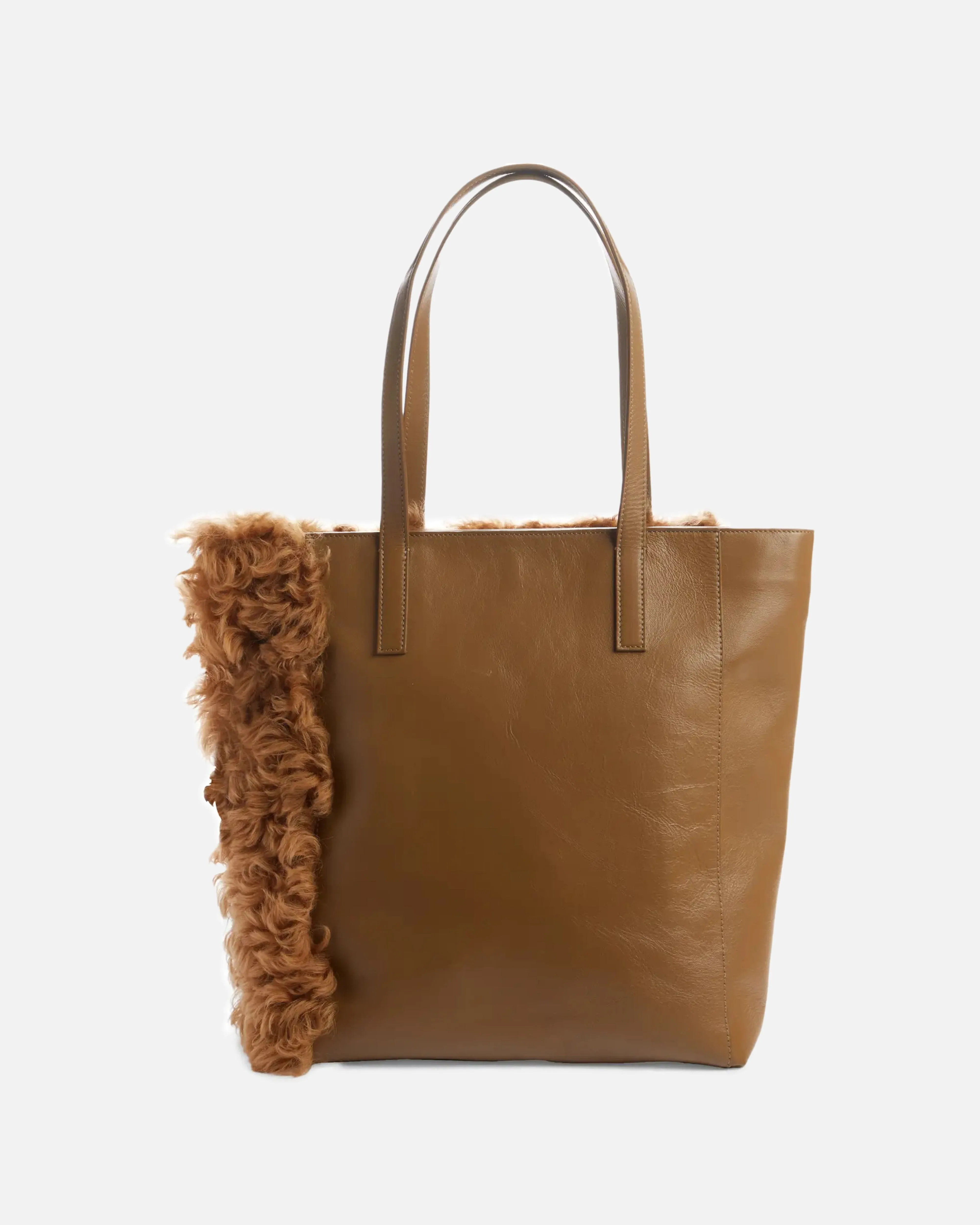 Dries Van Noten Ring Tote Bag in Camel