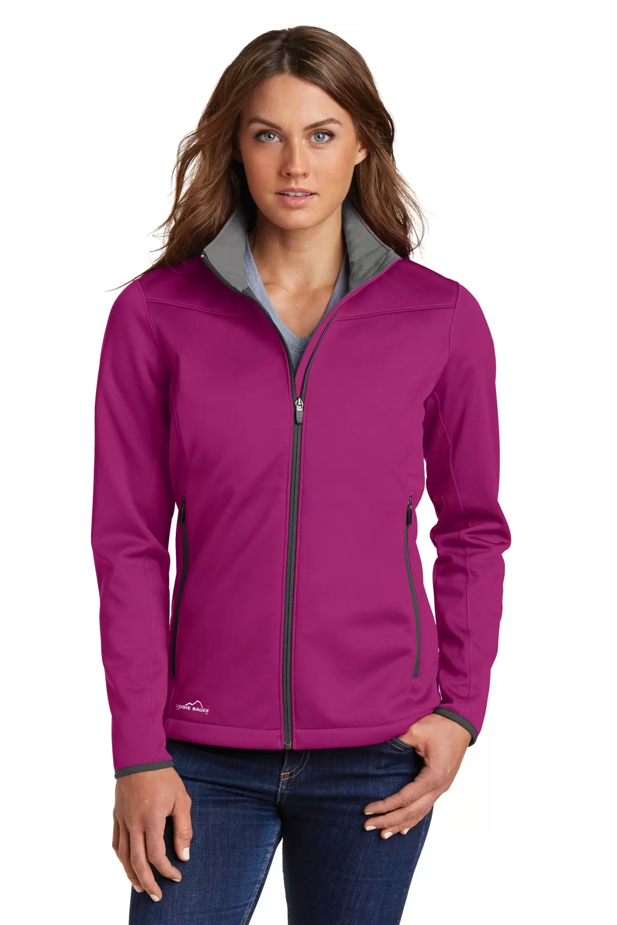 Eddie Bauer EB539  Ladies Weather-Resist Soft Shell Jacket SKU: EB539