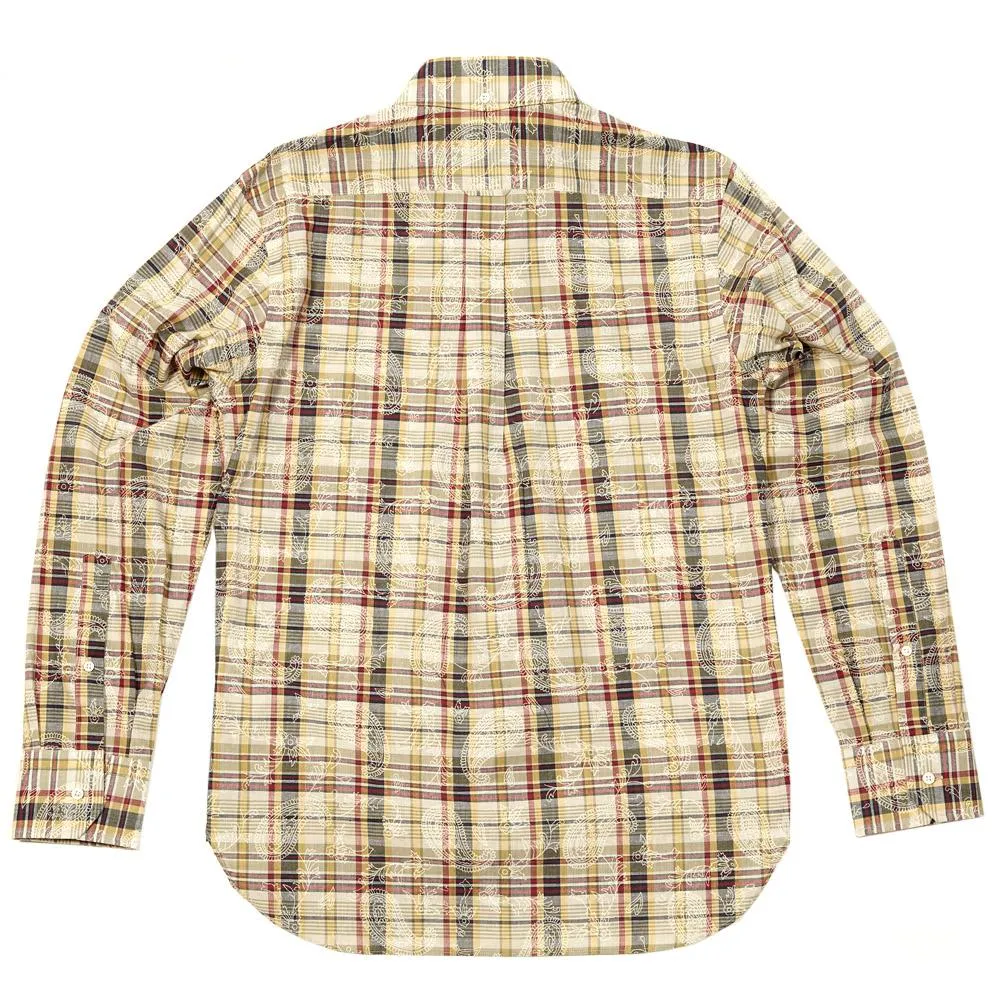 Edifice Madras Check Button Down ShirtBlue Multi