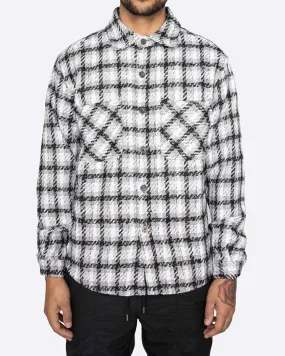 EPTM HEAVY FLANNEL SHIRT-BLACK