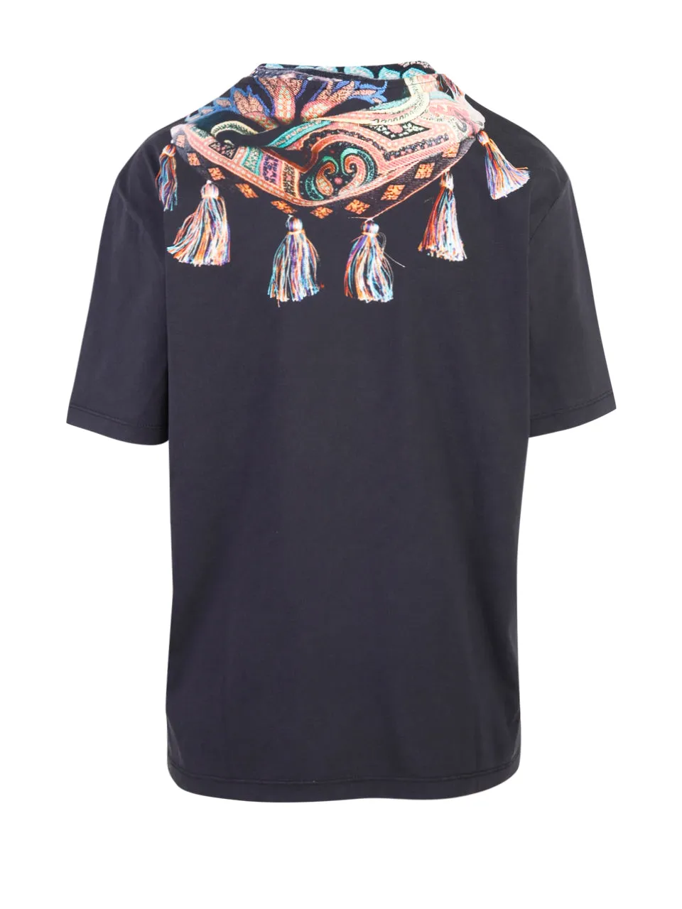 Etro Scarf Printed Crewneck T-Shirt