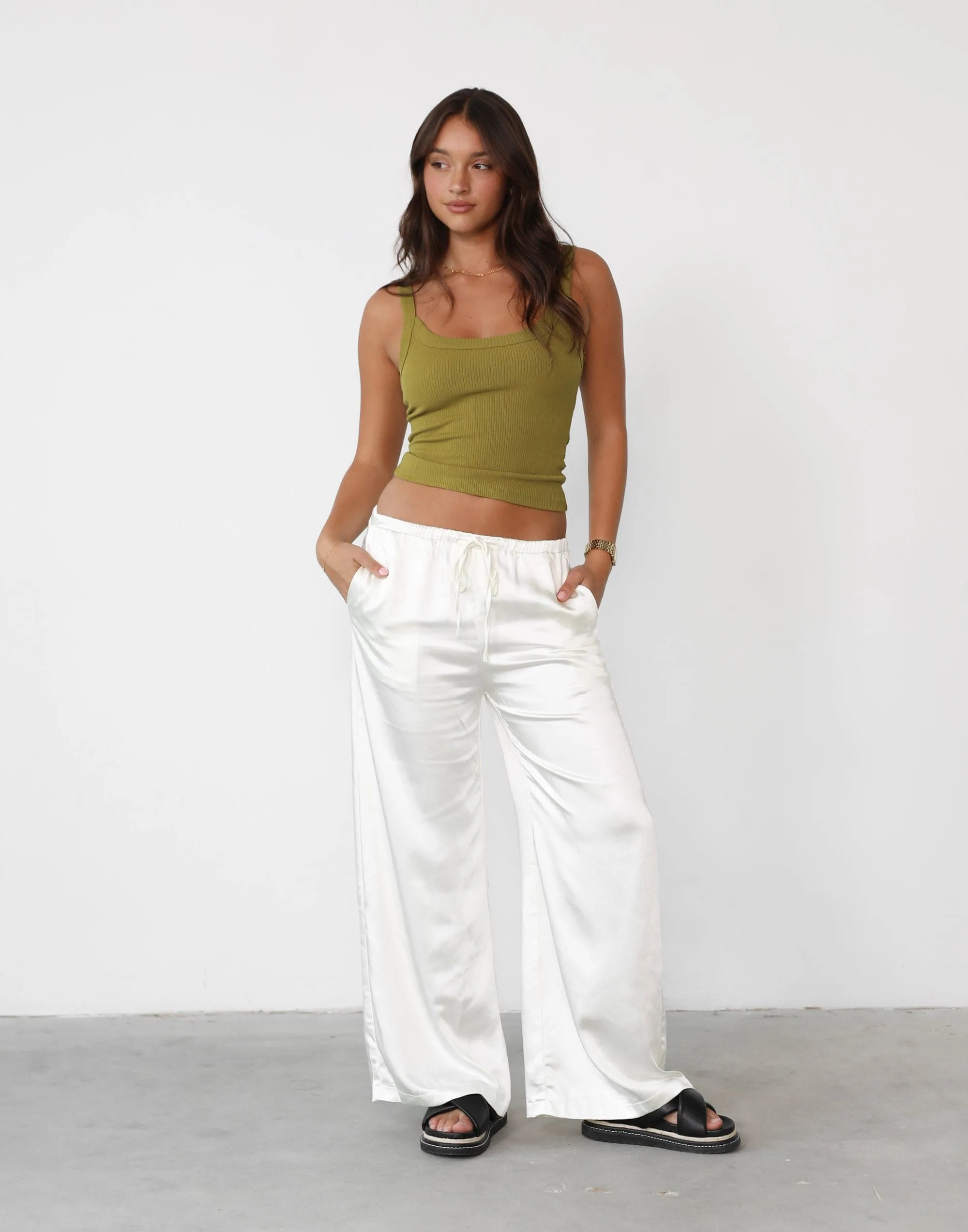 Evann Pants (Soft Lemon)