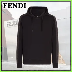 FENDI  |Pullovers Unisex Wool Cashmere Silk Street Style