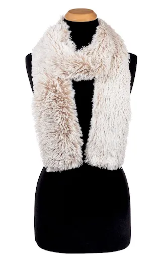 Foxy Beach Luxury Faux Fur Scarf