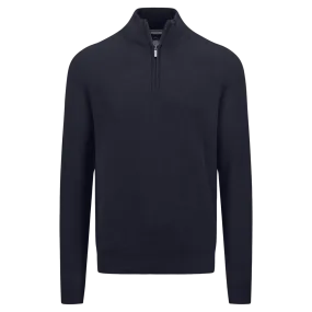 Fynch-Hatton Textured Troyer 1/4 Zip Sweater