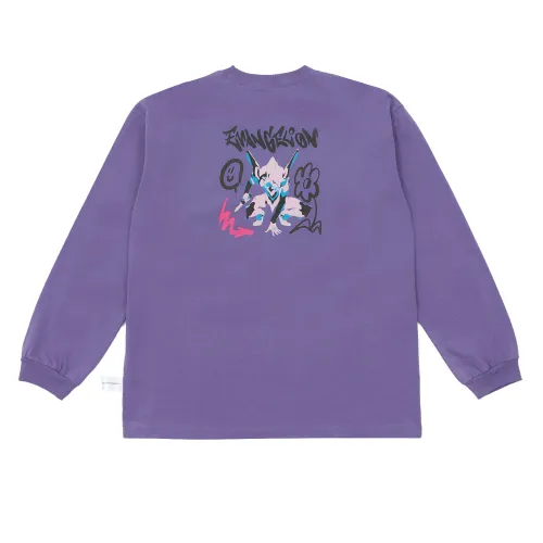 GRAFFITIONMIND  |Street Style Long Sleeves Cotton Long Sleeve T-shirt