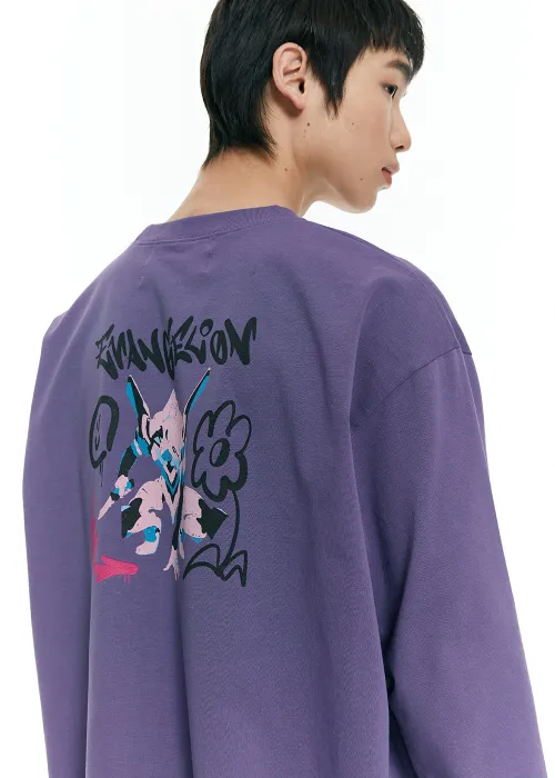 GRAFFITIONMIND  |Street Style Long Sleeves Cotton Long Sleeve T-shirt