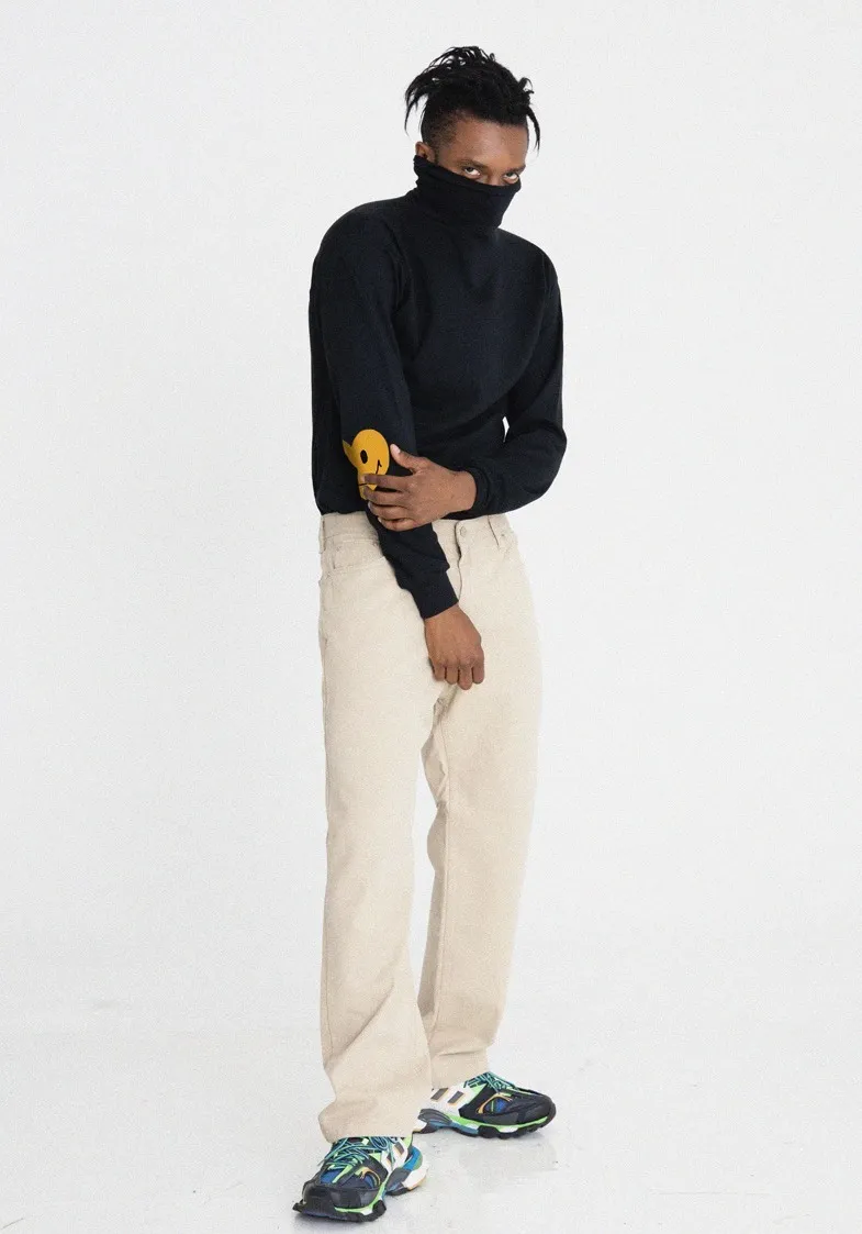 GRAVER  |[GRAVER]★ELBOW HEART TURTLENECK