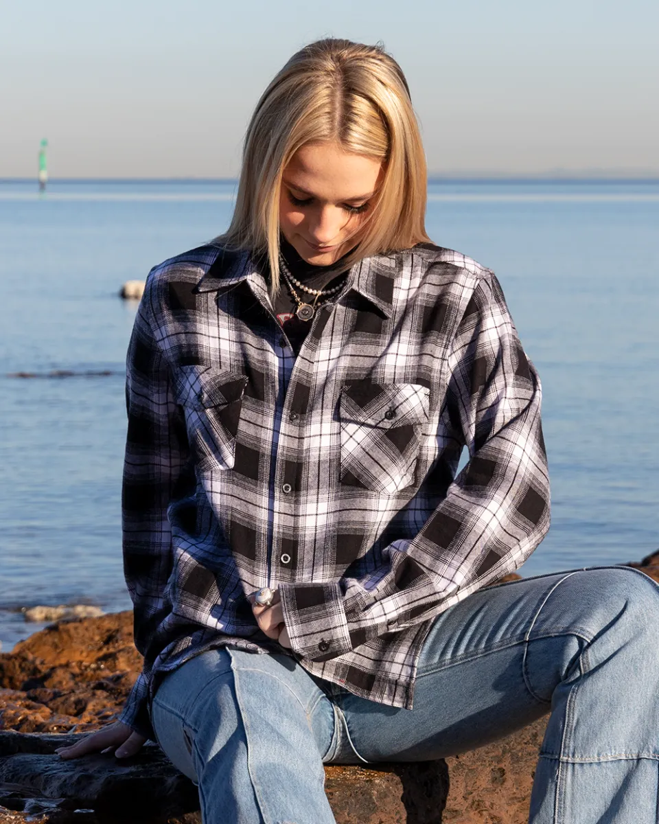 Grey Flannel Long Sleeve Shirt