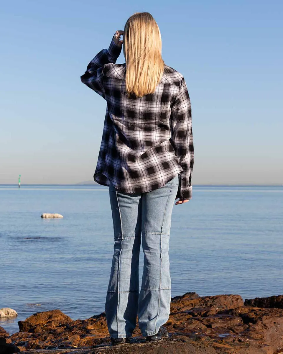 Grey Flannel Long Sleeve Shirt