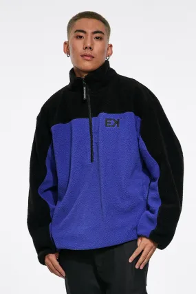 Half-Zip Fleece Sweater