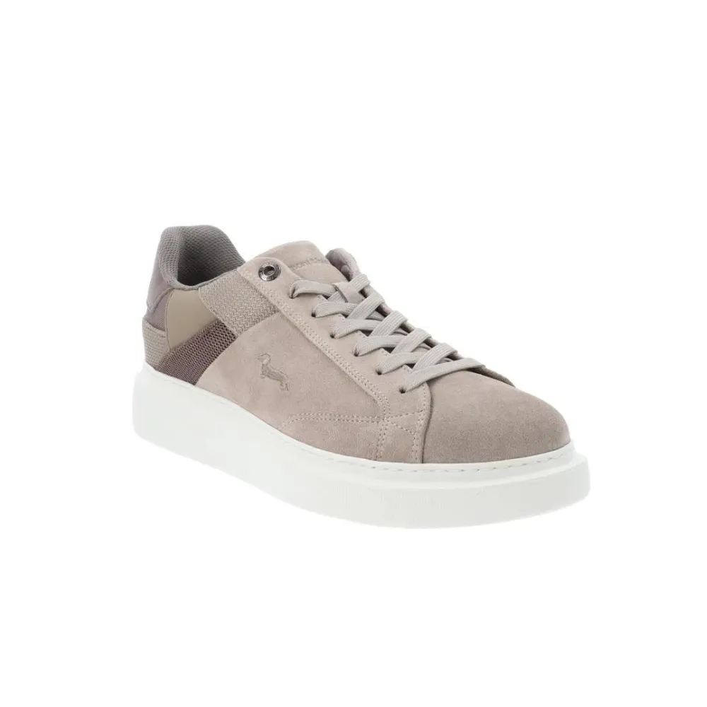 Harmont & Blaine Mans Suede Shoe Taupe