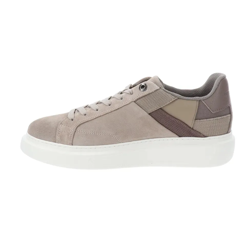 Harmont & Blaine Mans Suede Shoe Taupe