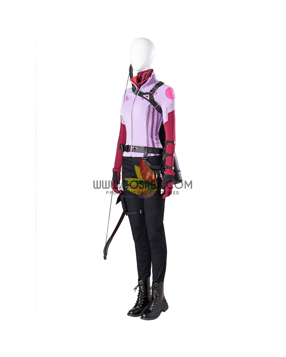 Hawkeye Kate Bishop Lilac Purple Version Cosplay Costume