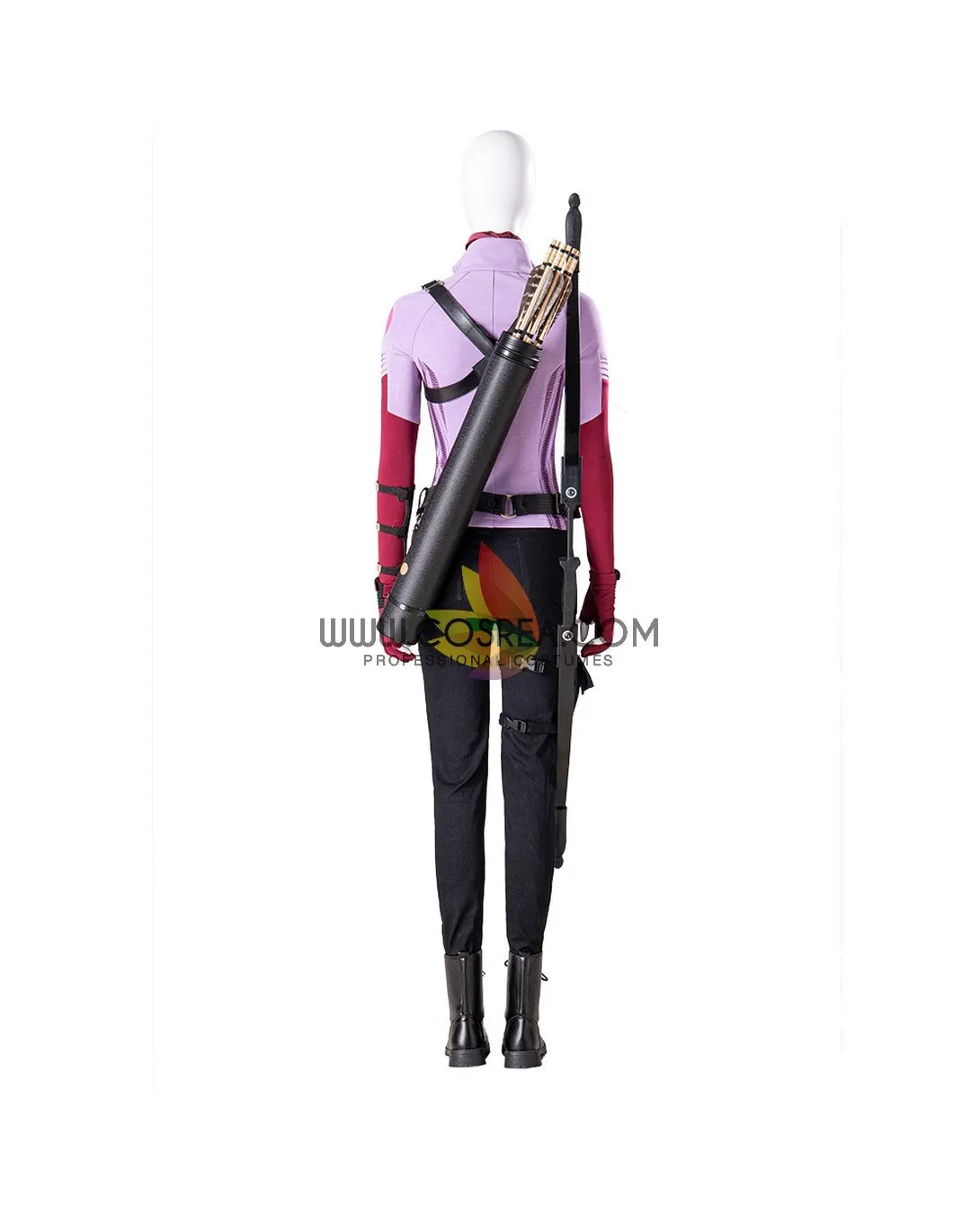 Hawkeye Kate Bishop Lilac Purple Version Cosplay Costume