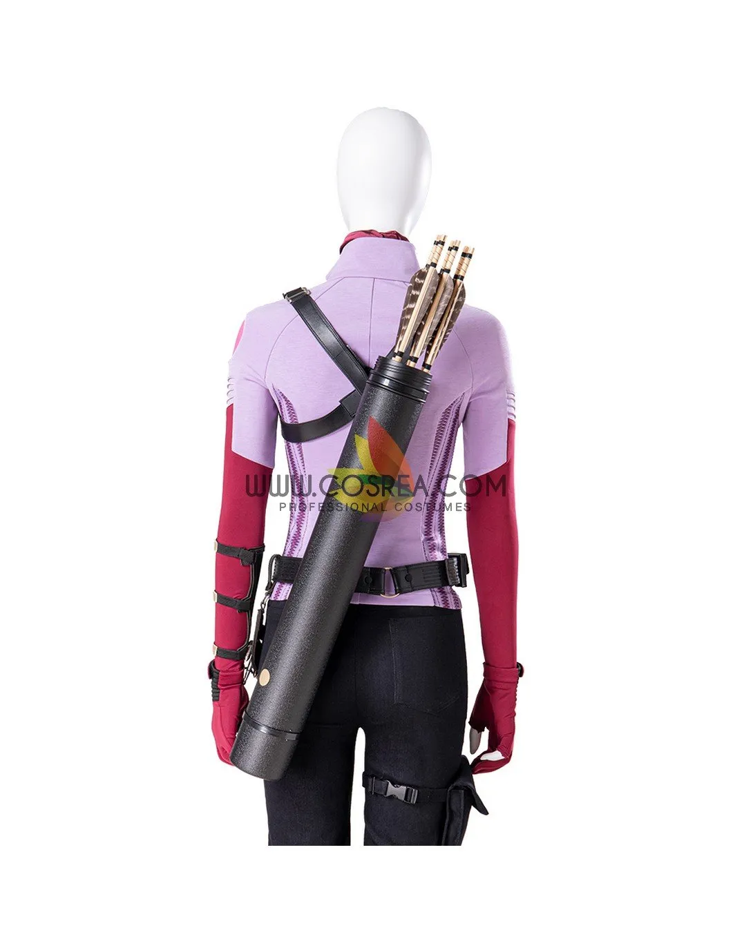 Hawkeye Kate Bishop Lilac Purple Version Cosplay Costume