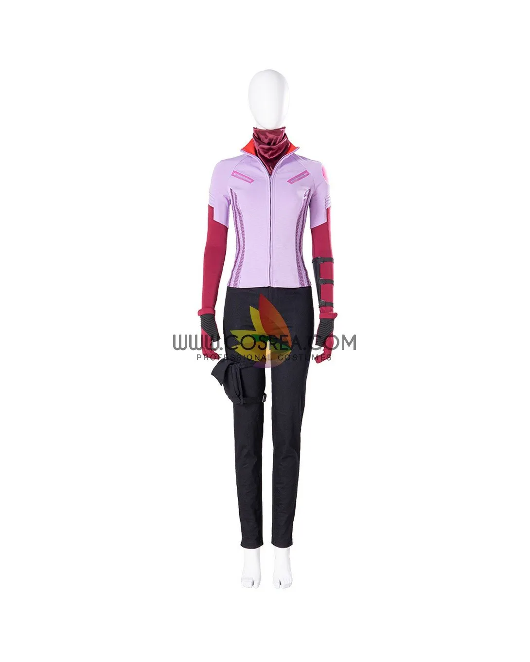 Hawkeye Kate Bishop Lilac Purple Version Cosplay Costume